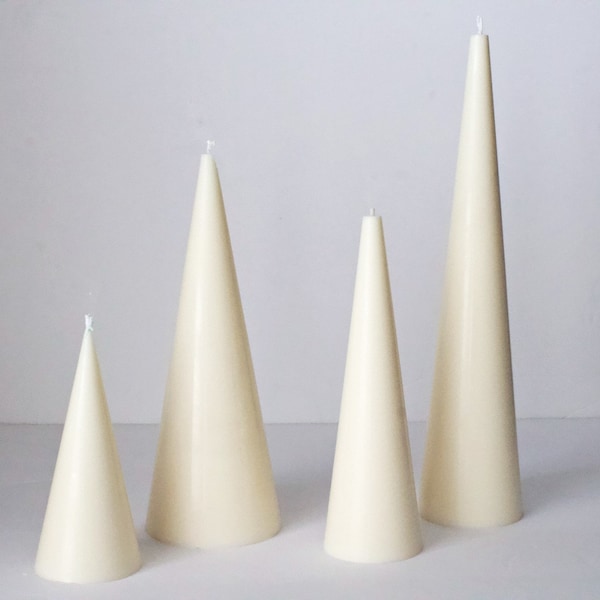 Christmas Tree Shaped Candle Etsy