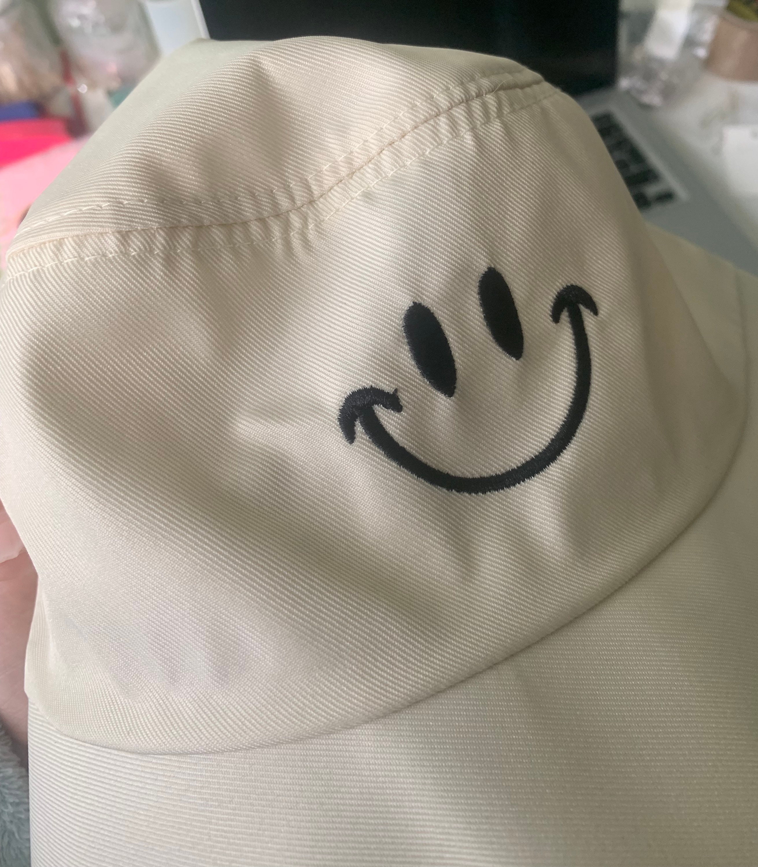 SMILE BUCKET HAT Smiley Face Bucket Hat Smile Hat Bucket Etsy