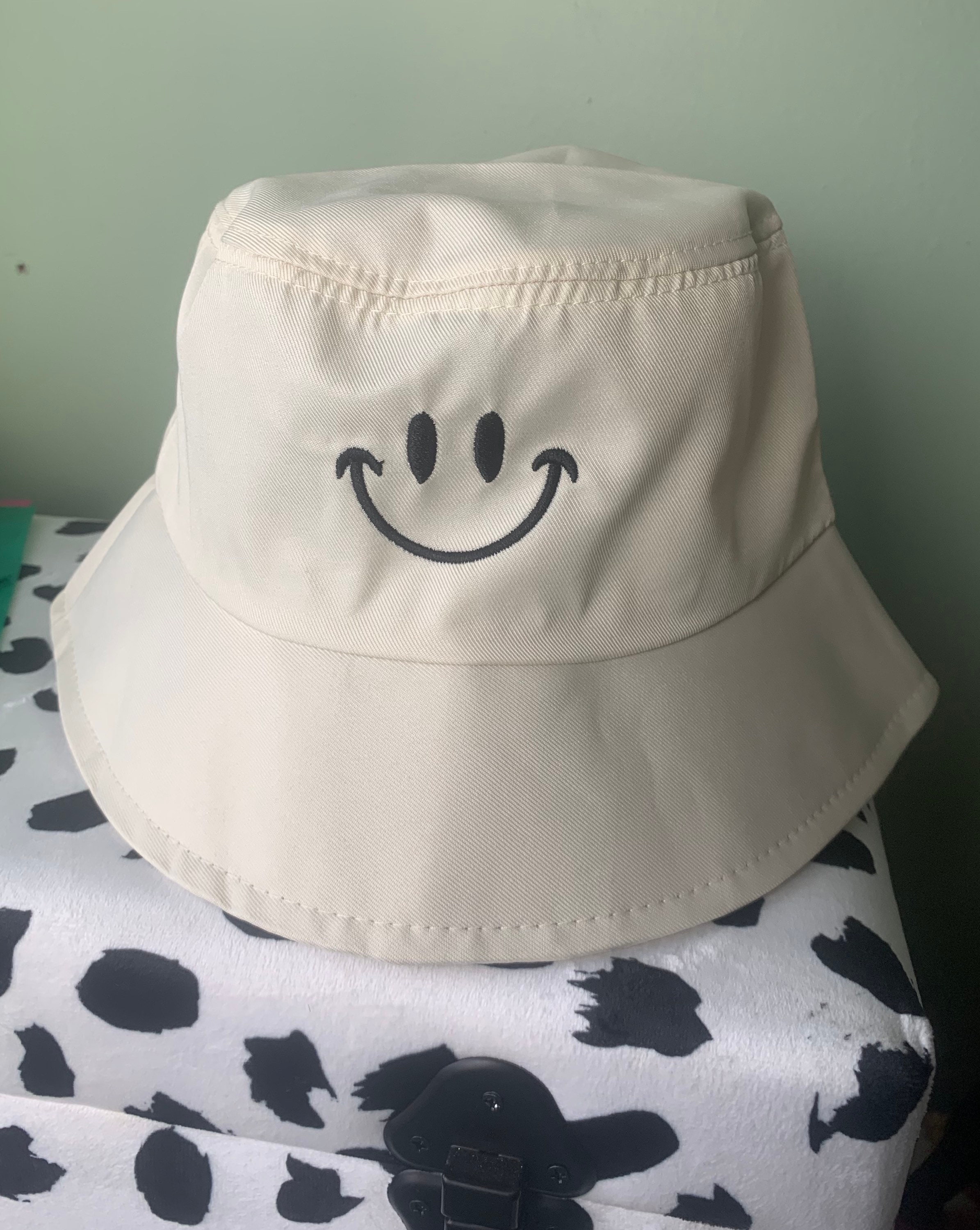 SMILE BUCKET HAT Smiley Face Bucket Hat Smile Hat Bucket Etsy