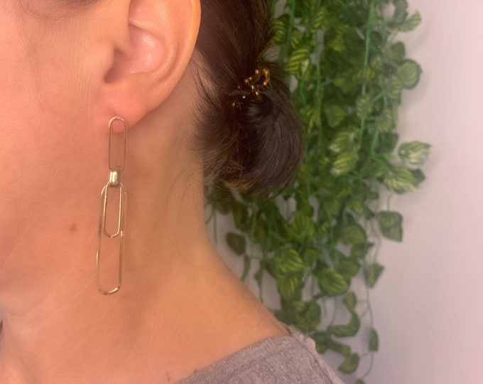 STATEMENT DANGLE EARRINGS- abstract statement earrings, picasso art earrings, fashion jewellery gift