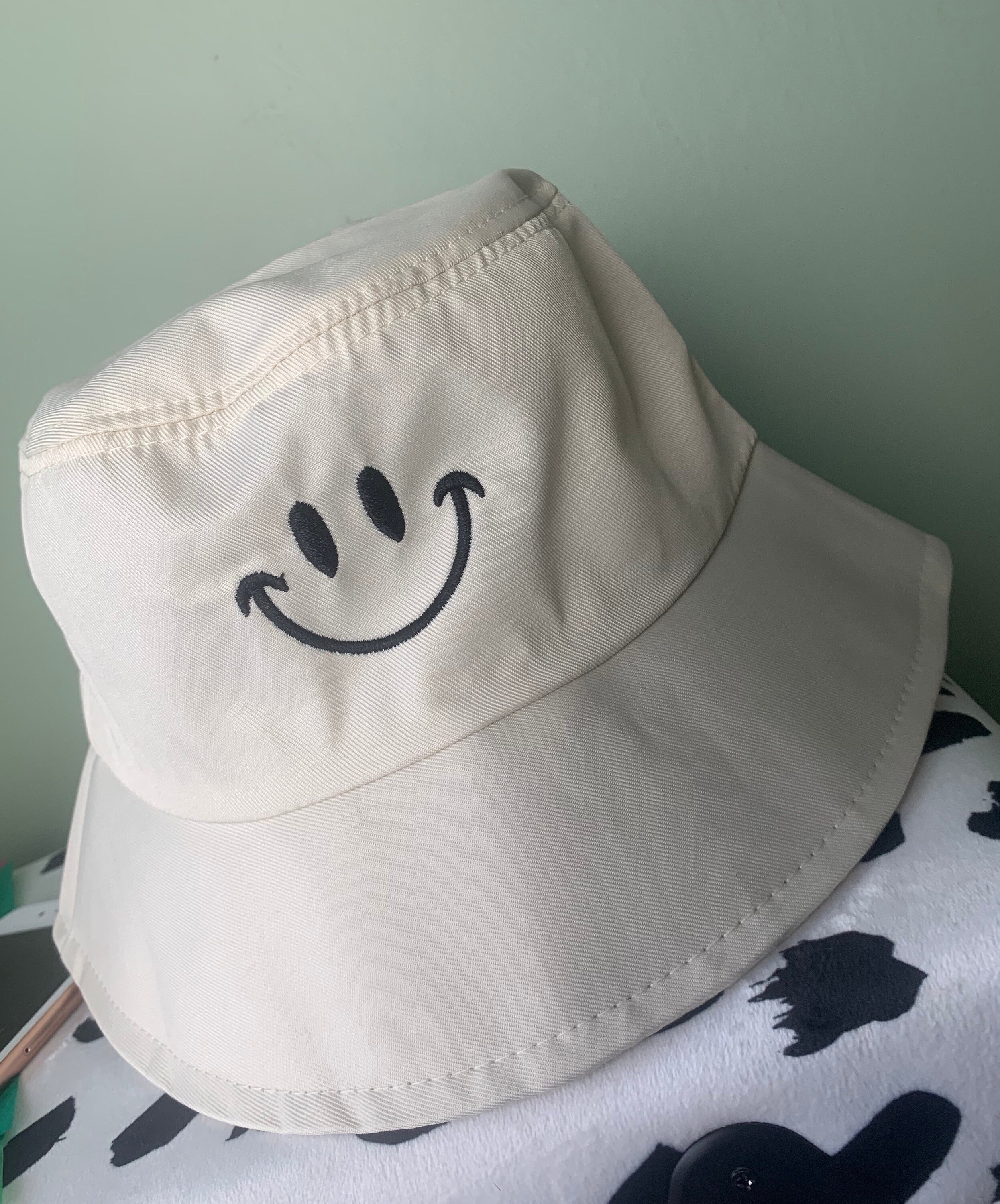 SMILE BUCKET HAT Smiley Face Bucket Hat Smile Hat Bucket Etsy