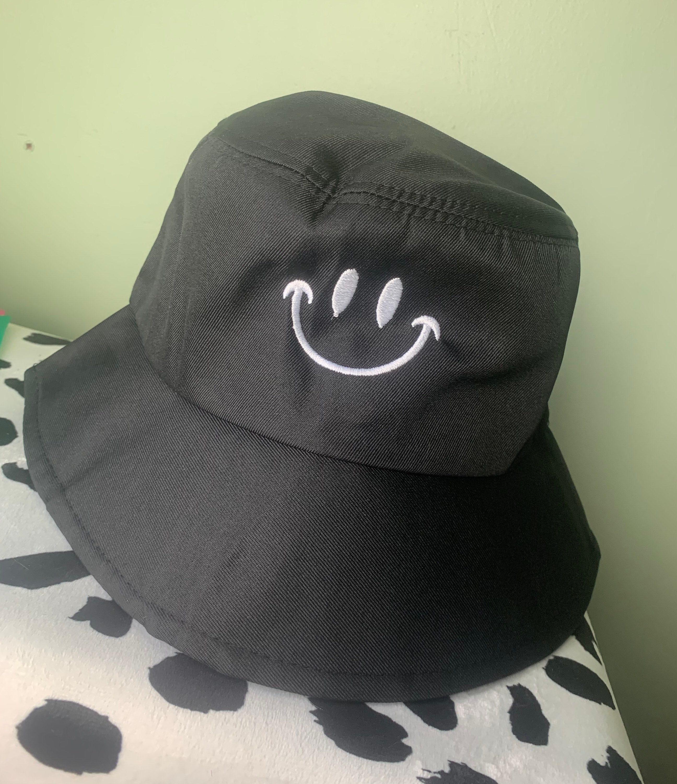 SMILE BUCKET HAT Smiley Face Bucket Hat Smile Hat Bucket Etsy