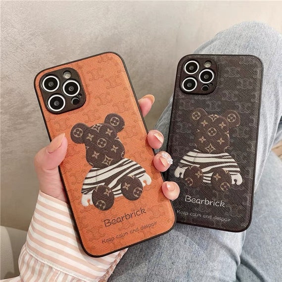 Luxury Designer Bear iPhone Case for iPhone 15 Pro Max/ iPhone 