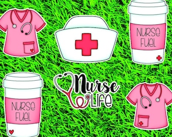Nursing signs Set 2 Pink for yards, parties, events, wall decor and more!
