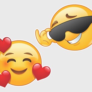 Flirting Emoji - Etsy