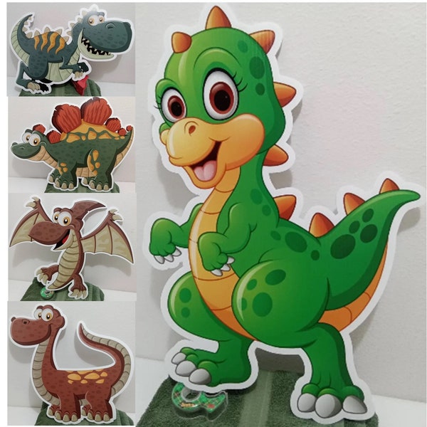 Dinosaur Set 1 Yard Cards for Lawn Sign Rental Businesses,  Children's Party Lawn Decorations