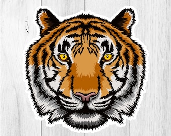 Tiger School Mascot Yard Card for Lawn Sign Rental Businesses