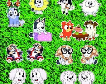 Baby Dogs Various Characters Set 2 for Parties, Balloon Arches, Yards, Wall Decor and More