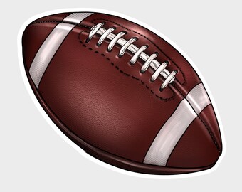 Football Yard Card for Lawn Sign Rental Businesses, Lightweight Wallhanging
