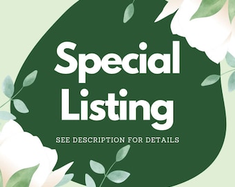 Special Listing for Nicole