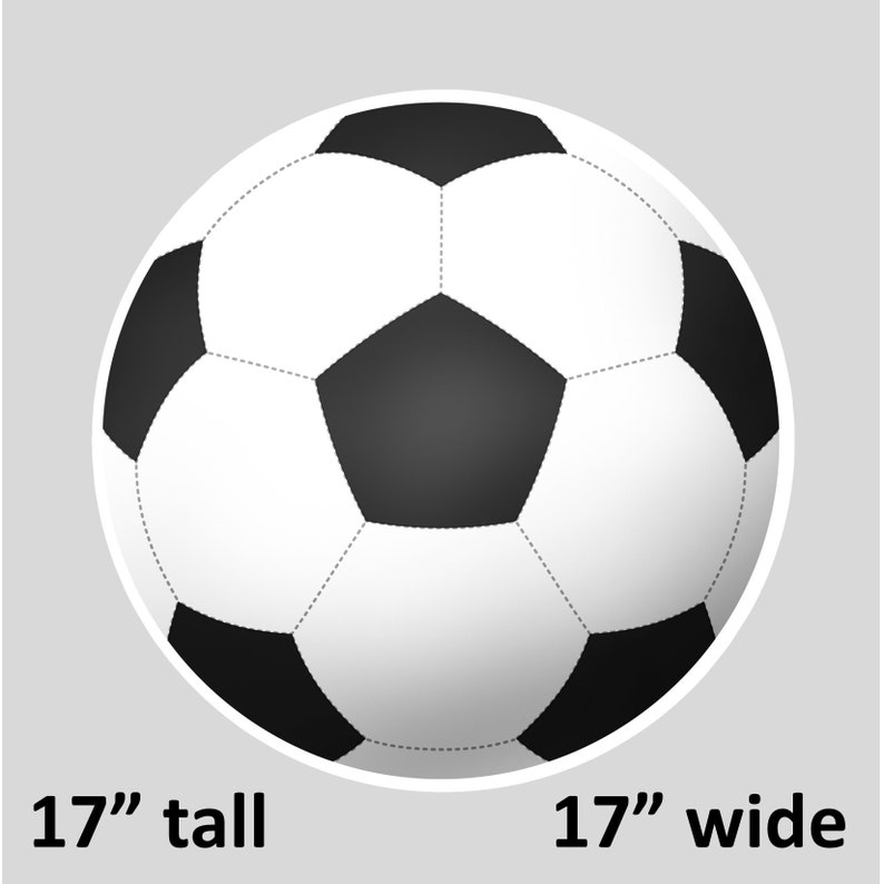 Soccer Ball Yard Card for Lawn Sign Rental Businesses Outdoor Etsy