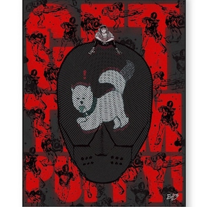 Hol sie Dir, Welpe! | Kunstdruck