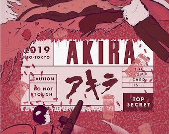 NEO TOKYO 2019 - Travel Poster - AKIRA - 13
