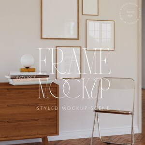 frame mockup, mixed frame mockup, frame mockup wall, print shop mockup, frames on wall mockup, printable poster, interior scene mockup