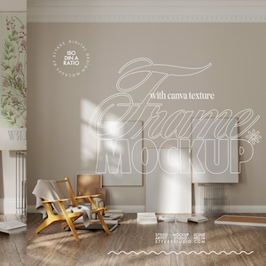 frame mockup DIN A, three frame mockups, printable poster mockup, frame mockup, vertical frame mockup trio, digital frame for art prints