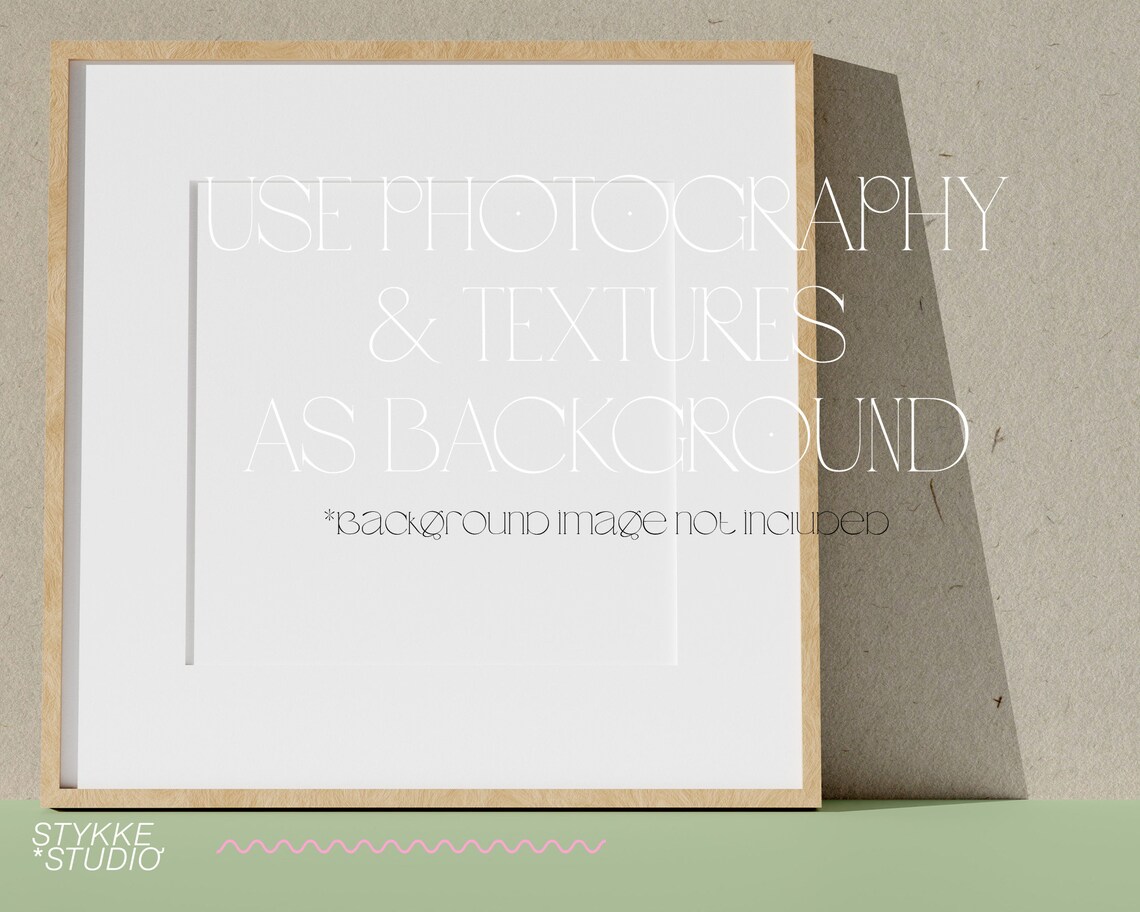 5x5 square frame mockup slip mount frame mockup mockup