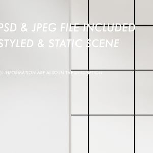 Poster Mockup DIN A ISO digitales Papier vertikal Kartendruck Poster Mockup für Gemälde Photoshop Mock-Up anpassbar Schatten Bild 4