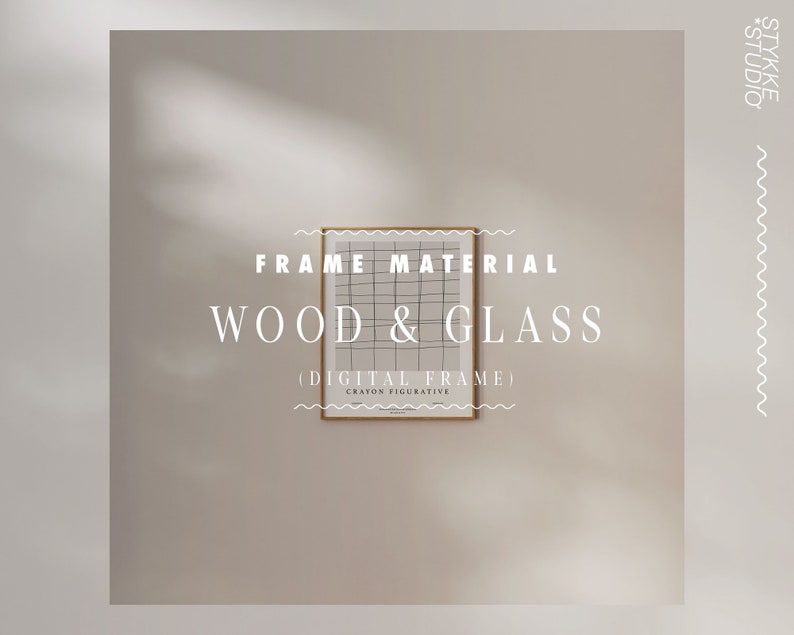 Frame Mockup 4x5 Light Wood Frame Wall Art Mockup Minimalistic Etsy