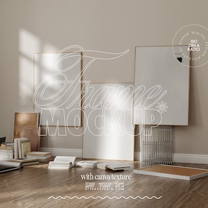 frame mockup DIN A, three frame mockups, printable poster mockup, frame mockup, vertical frame mockup trio, digital frame for prints, togo
