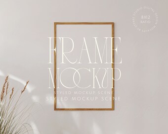 print mockup, frame mockup, wooden frame mockup, wall art mockup, shadow overlay frame mockup, soft shadow mockup, wood frame mockup