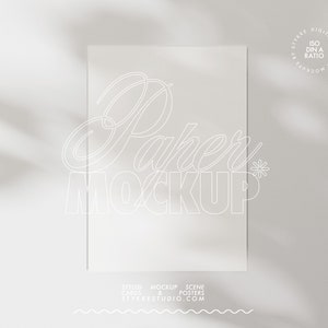 mockup de pôster DIN A ISO papel digital cartão vertical impressão pôster arte mockup para pinturas arte Photoshop mock-up sombra personalizável