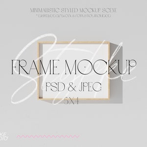 10x8 ratio frame mockup, easy to use frame mockup, frame mockup for prints, minimalistic frame mockup, modern mockup, hanging frame mockup