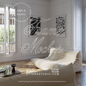 frame mockup, two vertical frame mockups, mockup for poster, frame mockup duo, digital frame for prints, mockups for print shop, DIN mockup