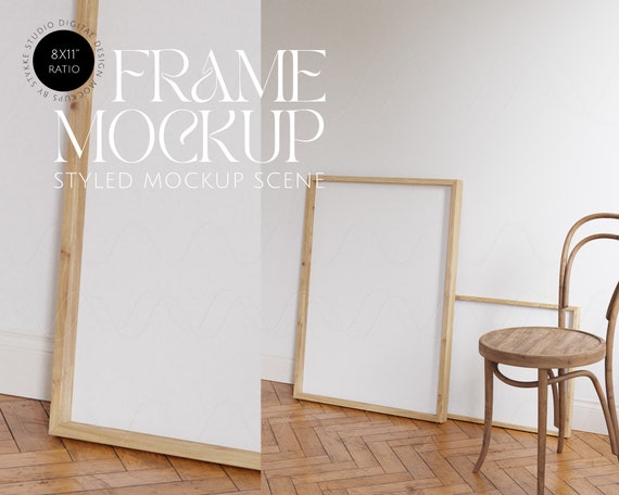 Scandi Desk Frame, Framed Prints, Desktop Frames