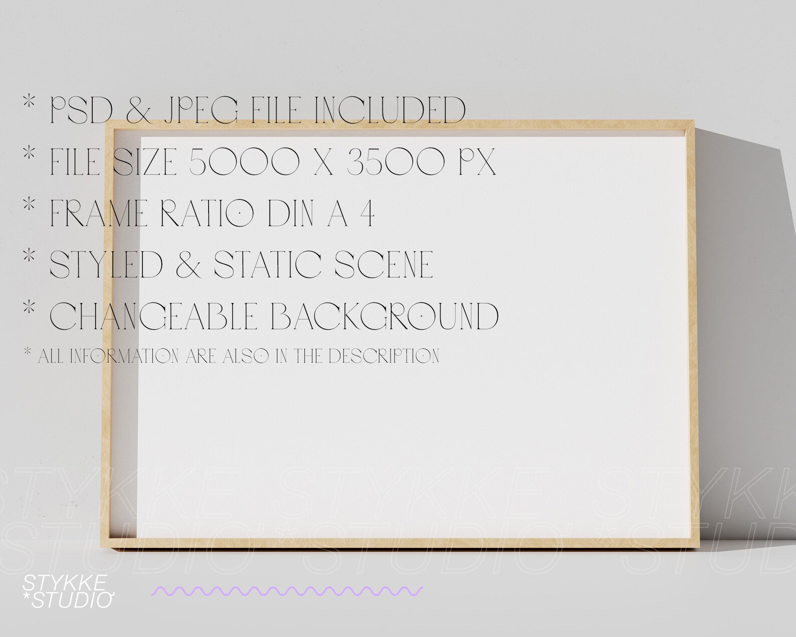 Download A4 ratio frame mockup easy to use frame mockup frame ...