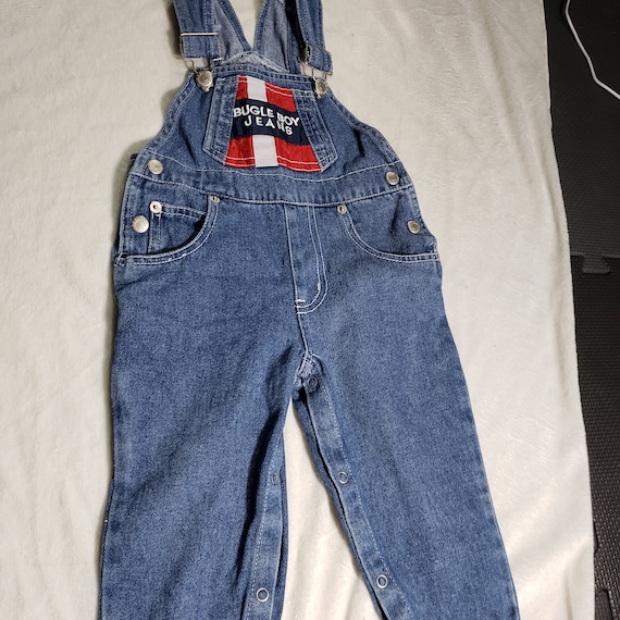 Vintage Bugle Boy Toddler Denim Overalls - Etsy Canada
