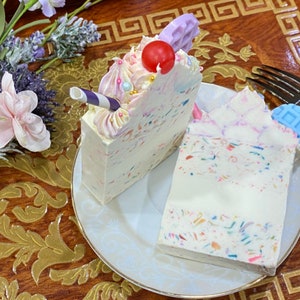 Birthday Cake Celebration Soap | Handmade cute soap