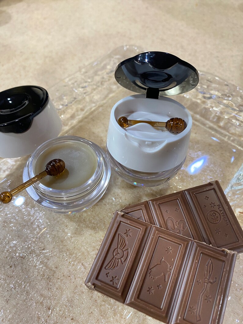 Sandía / Cereza Negra / Bálsamo labial Creme Brûlée Honey Pot / Bálsamo labial Cute Honey Stick imagen 9