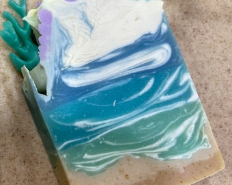 Oceans Breeze | Beachy Fun soap| Handmade cold process Artisan soap