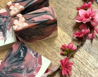 Spring Blossoms l Beautiful Cold Process Soap | Vegan Handmade Soap