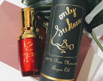 Moroccan Argan Oil | Pure Liquid Gold | Organic Hair Care and Skin Care