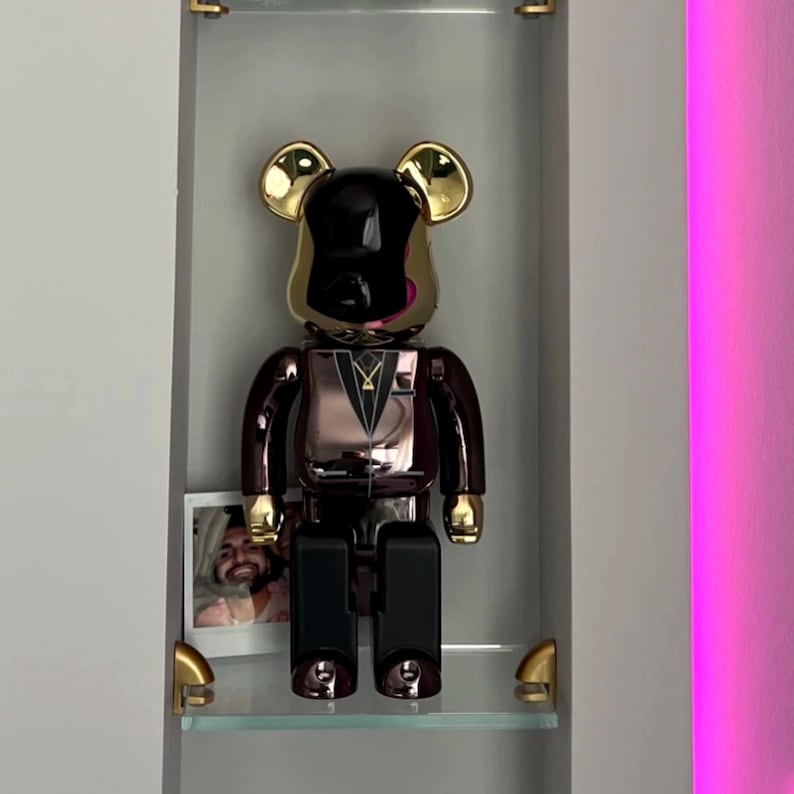 Replica Bear Brick Bearbrick Statue Home Decoration Bear Etsy