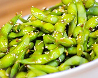 BeSweet Edamame Bean Seeds, Heirloom Vegetable, Legumes, Soybean, Glycine max, Resealable Seed Packet
