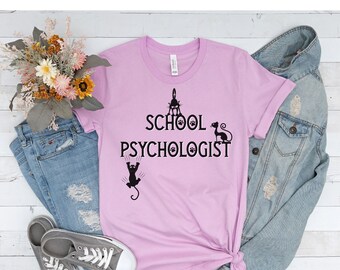 School Psychologist Short-Sleeve Unisex T-Shirt, Gift for School Psych, School Psychologist