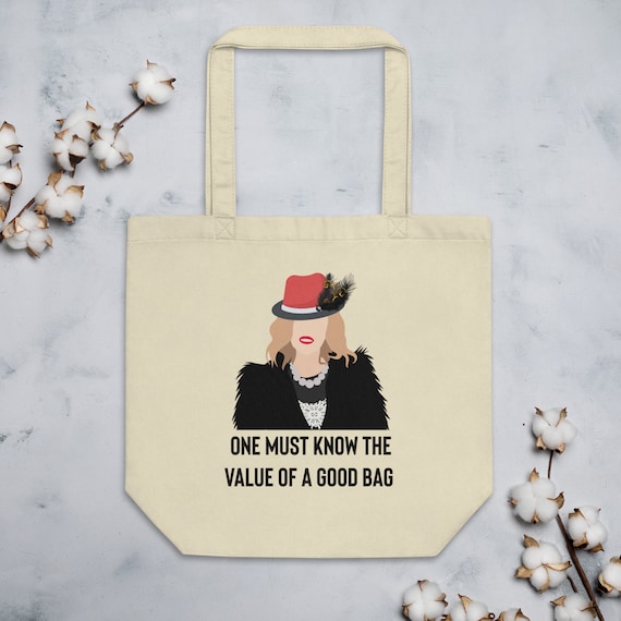 Schitt's Creek Inspired Eco Tote Bag, Moira Rose Canvas Tote Bag, Cute Moira Tote Bag, Reusable Tote Bag, Ecobag, Schitt's Creek Merchandise