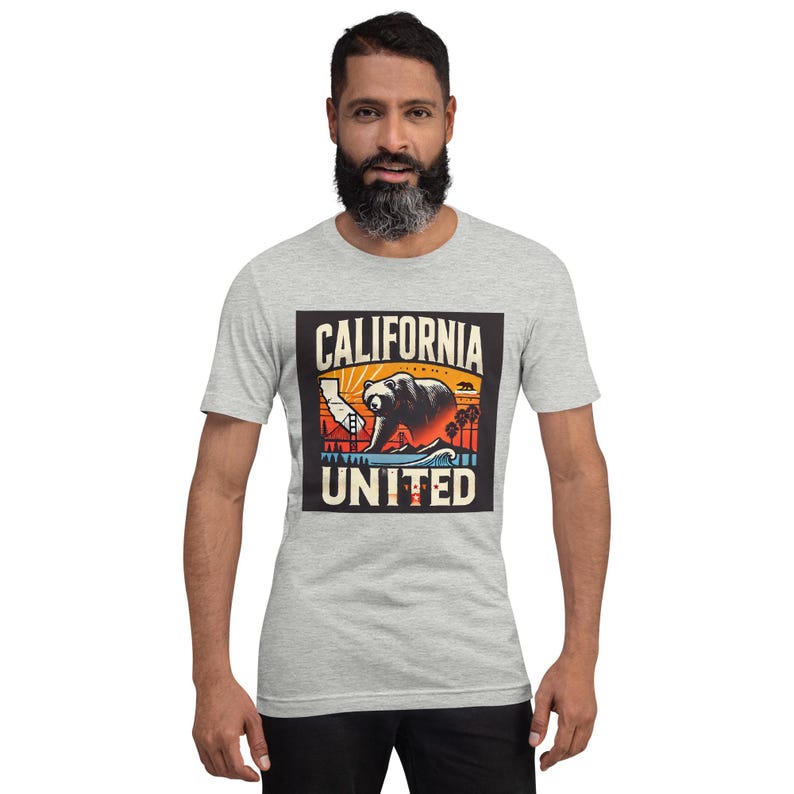 California United Unisex t-shirt, Pray for California, Pray for LA, Los Angeles, Altadena, Pacific Palisades Wildfires