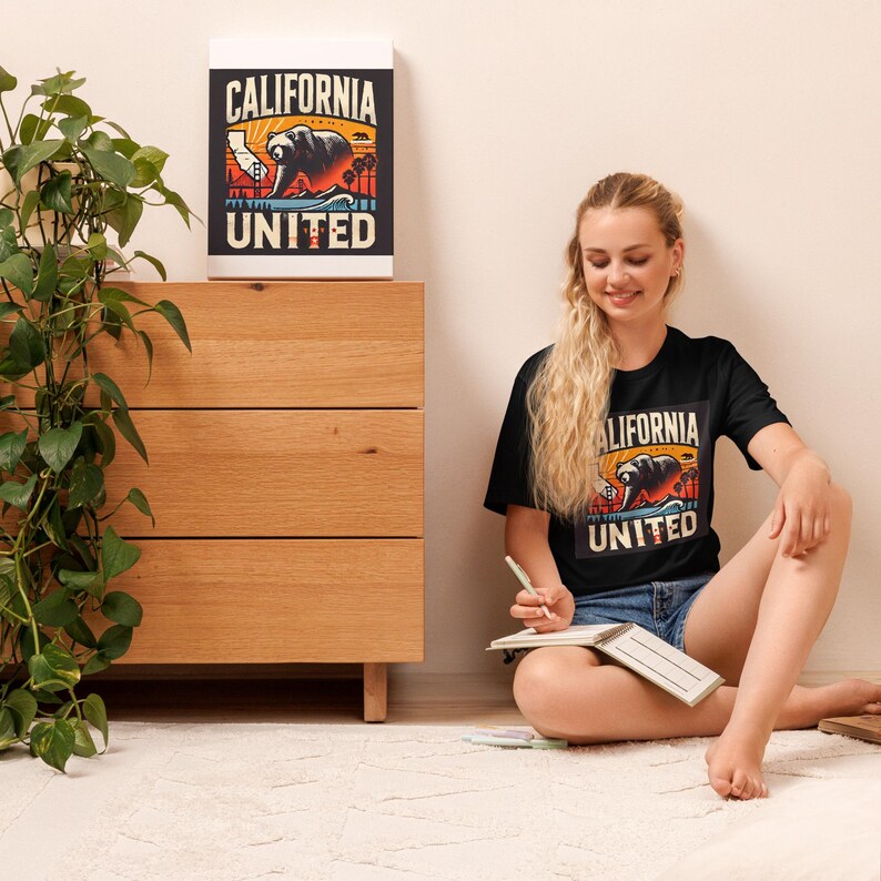 California United Unisex t-shirt, Pray for California, Pray for LA, Los Angeles, Altadena, Pacific Palisades Wildfires