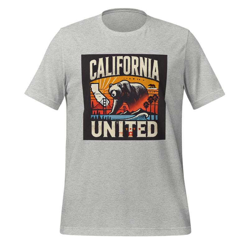 California United Unisex t-shirt, Pray for California, Pray for LA, Los Angeles, Altadena, Pacific Palisades Wildfires