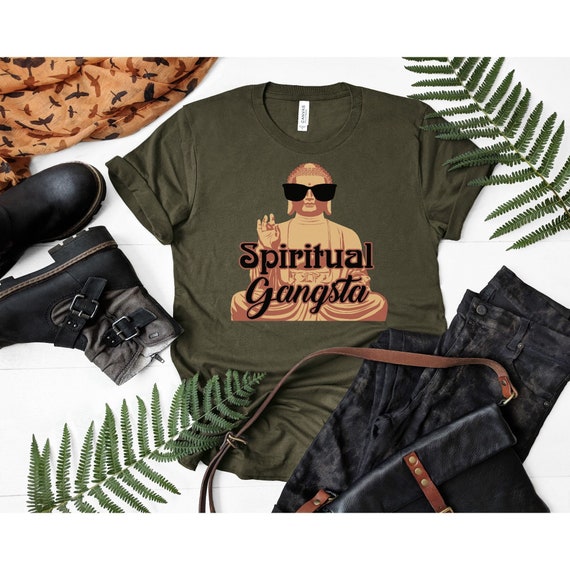 Funny Yoga Gift Spiritual Gangsta T-Shirt Funny Yoga Gift Spiritual Gangsta T-Shirt