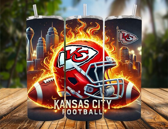 NFL Football 20oz Tumblers Stainless Steel Tumbler, 20oz Stainless Steel Tumbler Cup with Straw & Lid,