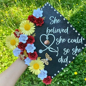 Custom Grad cap | cap topper | Grad cap | grad cap topper | graduation cap | Cap topper | Custom grad cap | Decorated grad caps | graduation