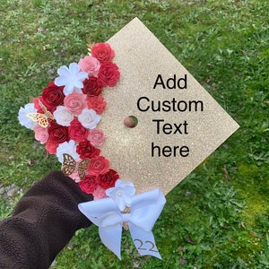 Custom Grad cap | cap topper | Grad cap | grad cap topper | graduation cap | Cap topper | Custom grad cap | Decorated grad caps | graduation