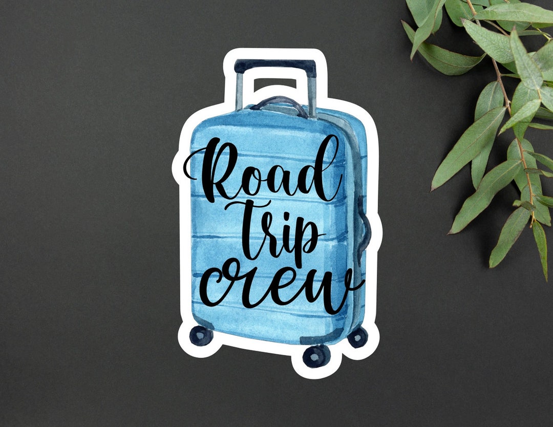 Tour Crew Sticker Travel Road Trip Crew Vinyl Sticker - Etsy