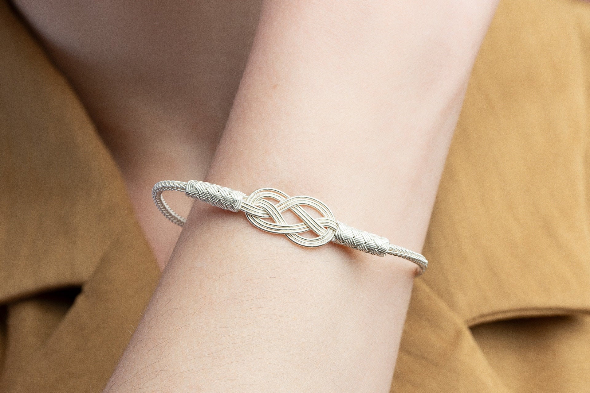Bracelet Jonc Ouvert Argent 925 Avec Pendentif Ailes D'ange Sirène - Pour Femme, Style élégant Et Romantique