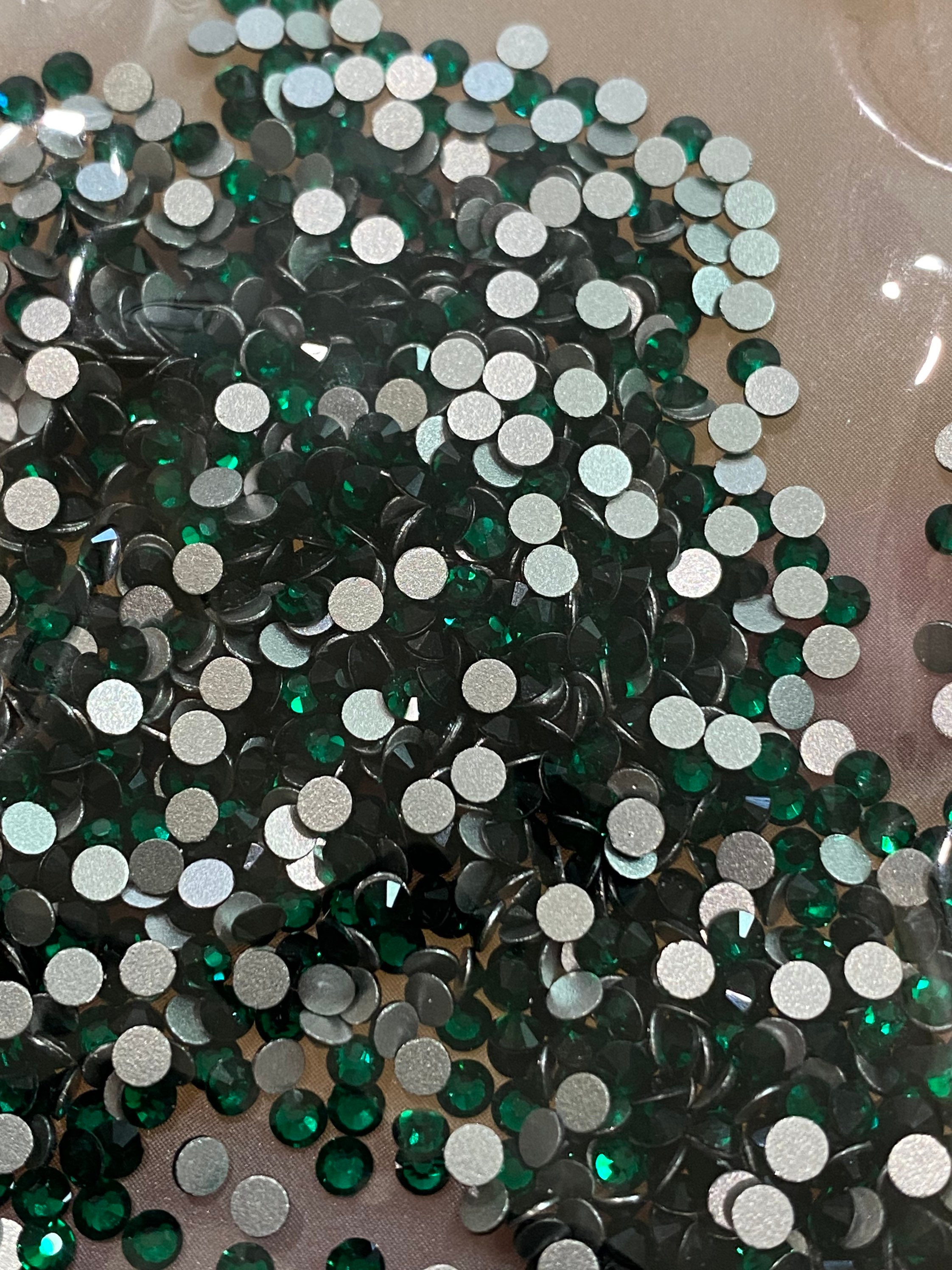 1440 Pezzi Strass DMC SS10 NON-Hotfix Cristallo AB - Multicolore Autoadesivi