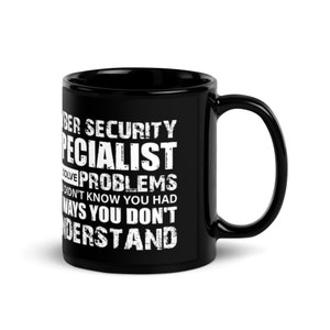Cyber Security Solving Problems Coffee Mug